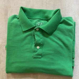 Gap Kelly Green polo shirt